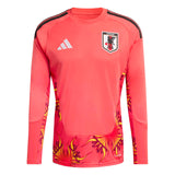 adidas Men's Japan 26 Home Long Sleeve Goalkeeper Jersey -1