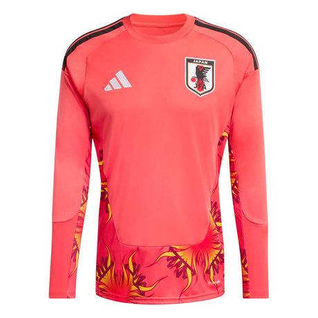 adidas Men's Japan 26 Home Long Sleeve Goalkeeper Jersey -1