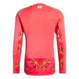 adidas Men's Japan 26 Home Long Sleeve Goalkeeper Jersey -2