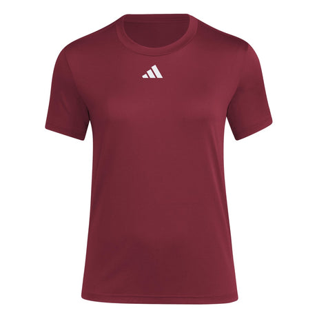 adidas Women's Short Sleeve Pregame T-Shirt-1