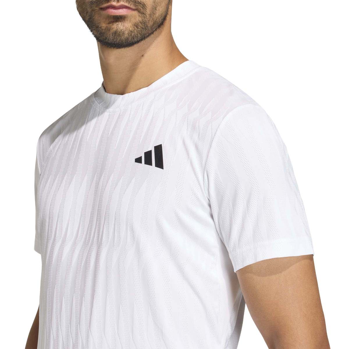 adidas Men's Tennis Climacool+ Airchill Freelift T-Shirt-7