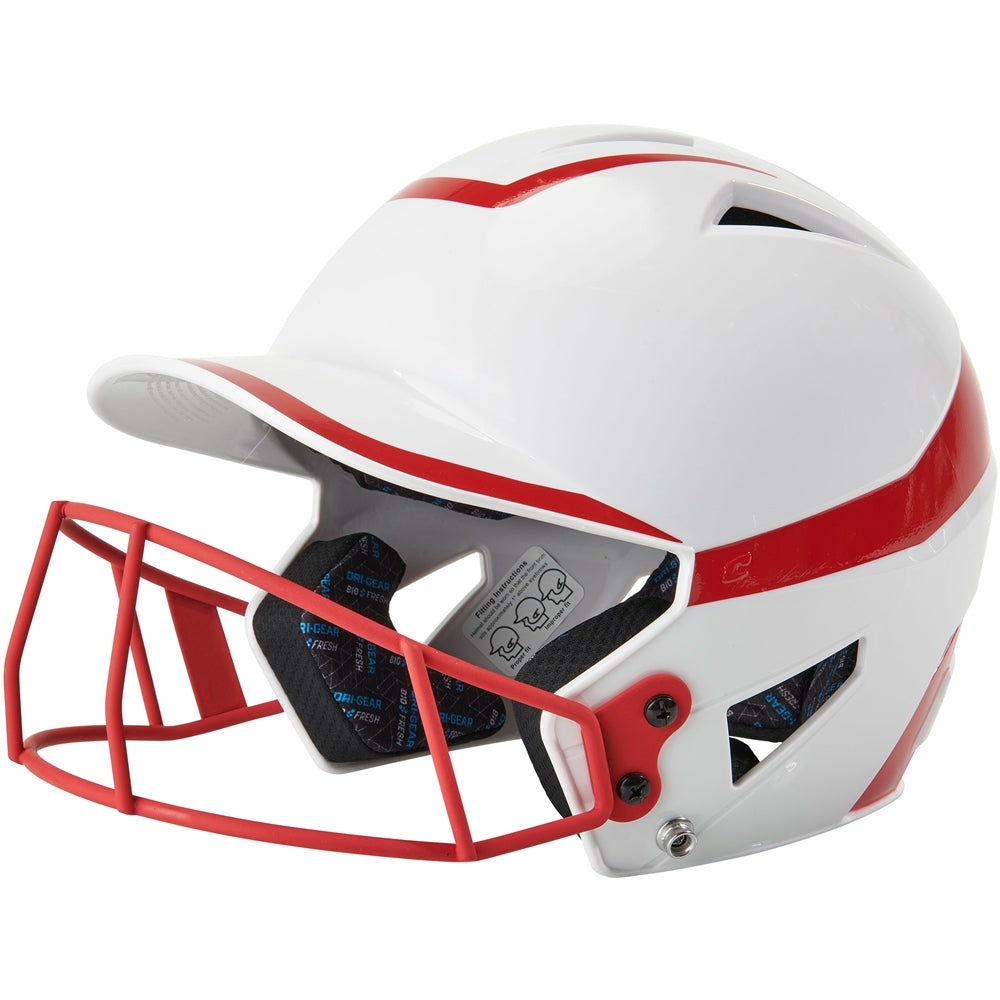 Champro HX Rise Pro Batting Helmet with Facemask-1