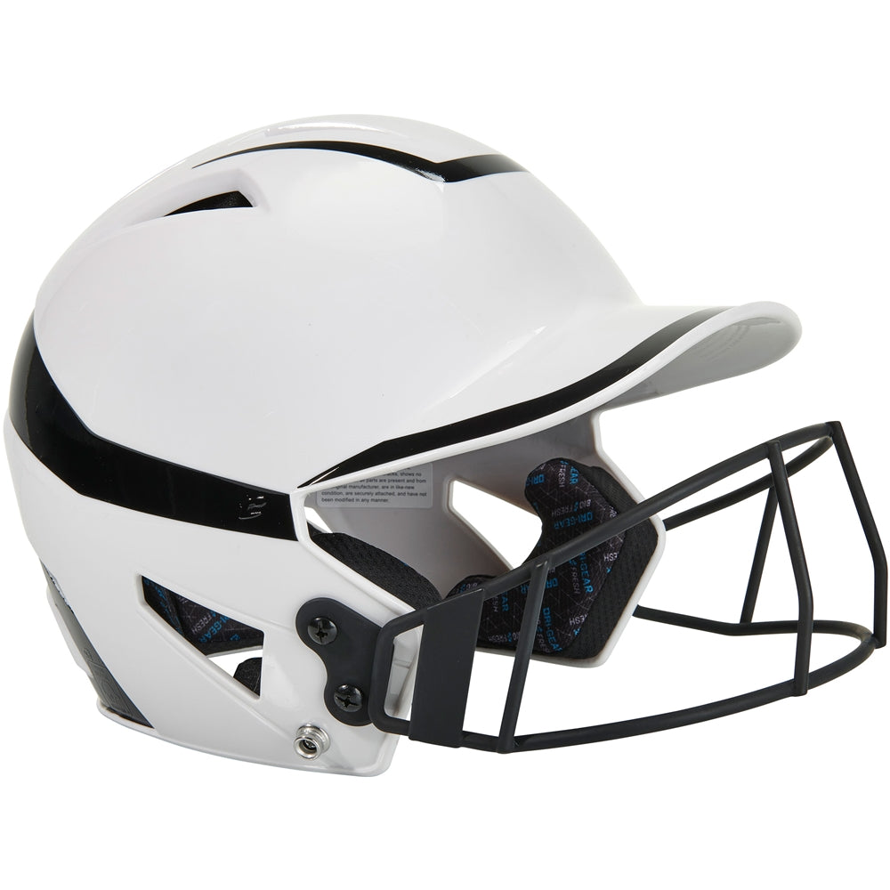 Champro HX Rise Pro Batting Helmet with Facemask-2