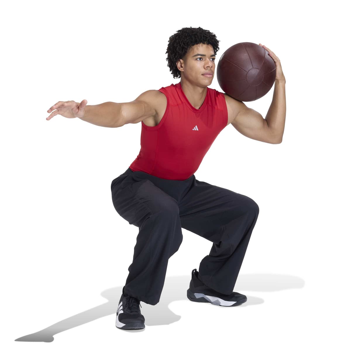 adidas Men's Techfit Sleeveless Tee-6