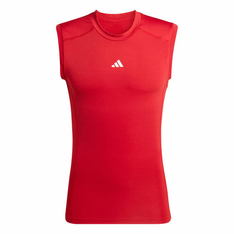 adidas Men's Techfit Sleeveless Tee (Tall)-1