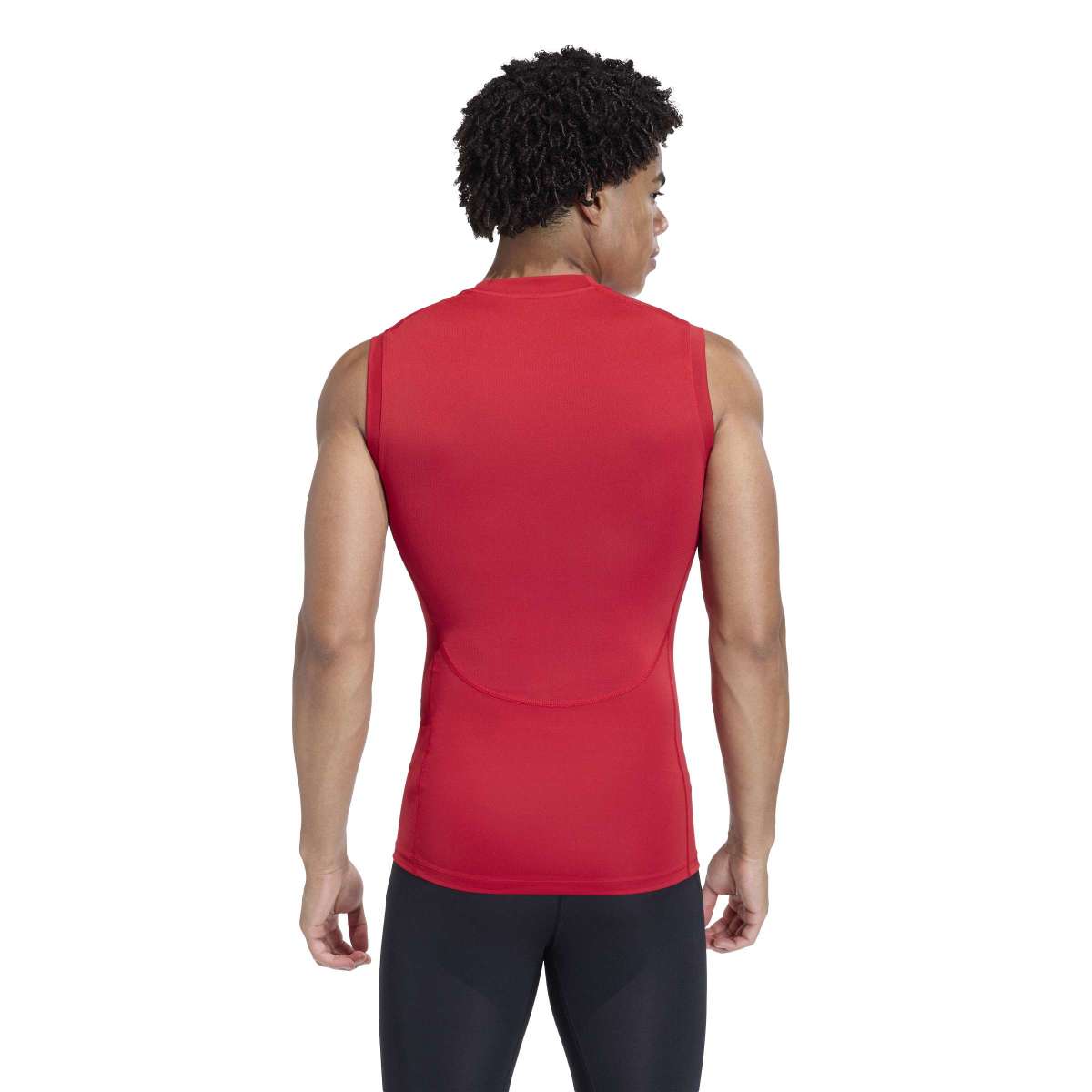 adidas Men's Techfit Sleeveless Tee (Tall)-5