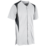 Champro Men's Bull Pen Full Button Baseball Jersey-1