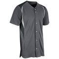 Champro Men's Bull Pen Full Button Baseball Jersey-1