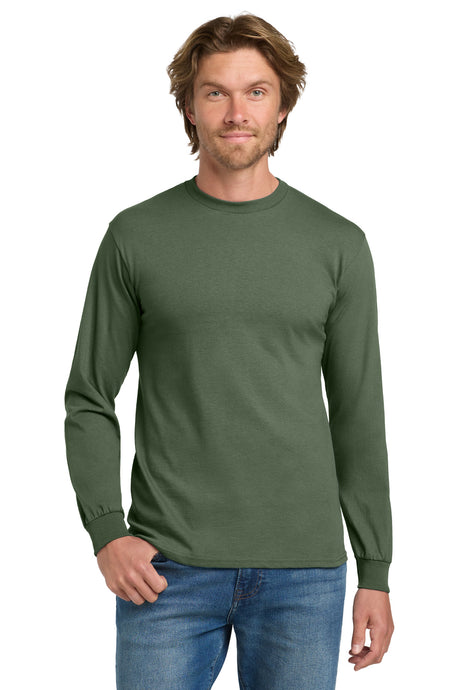 Gildan Men's Heavy Cotton Long Sleeve Tee