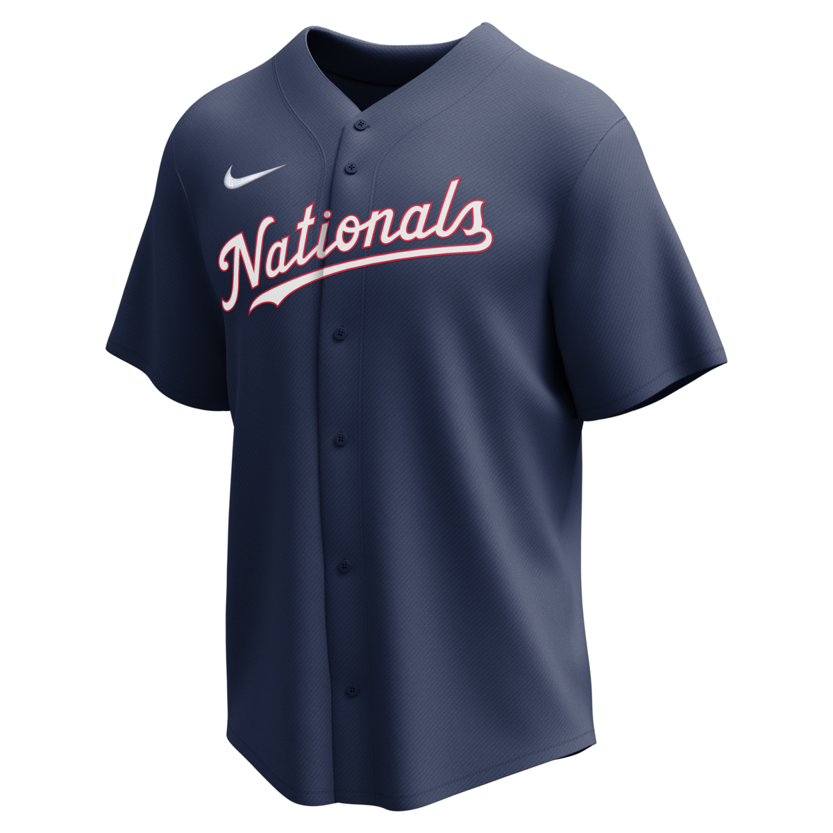 Nike Washington Nationals Men's Dri-Fit Full Button Jersey-2