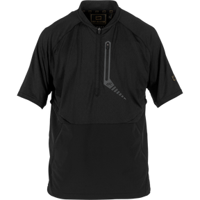 Rawlings Men's Gold Collection 1/4 Zip Short Sleeve Jacket-1