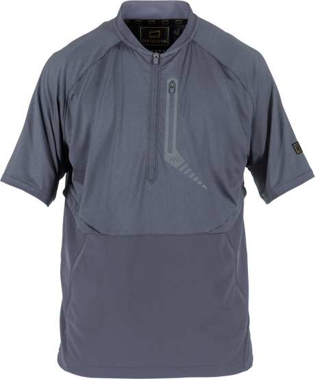 Rawlings Men's Gold Collection 1/4 Zip Short Sleeve Jacket-1