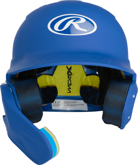 Rawlings Senior 2022 Mach 1-tone Matte Baseball Batting Helmet with Jaw Pad-1