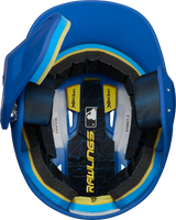 Rawlings Senior 2022 Mach 1-tone Matte Baseball Batting Helmet with Jaw Pad-2