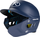Rawlings Senior 2022 Mach 1-tone Matte Baseball Batting Helmet with Jaw Pad-1