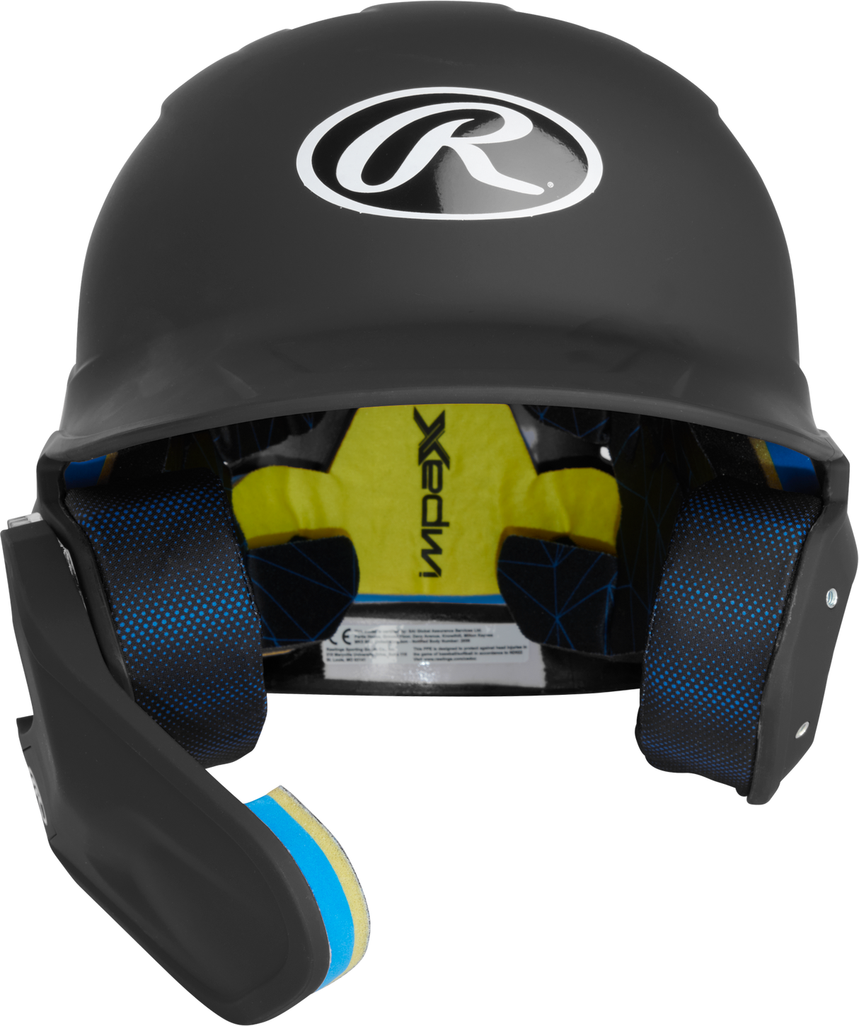 Rawlings Senior 2022 Mach 1-tone Matte Baseball Batting Helmet with Jaw Pad-1