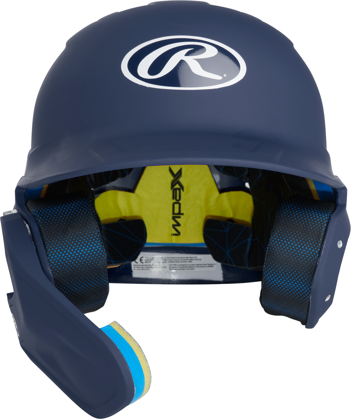 Rawlings Senior 2022 Mach 1-tone Matte Baseball Batting Helmet with Jaw Pad-1