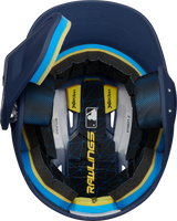 Rawlings Senior 2022 Mach 1-tone Matte Baseball Batting Helmet with Jaw Pad-2