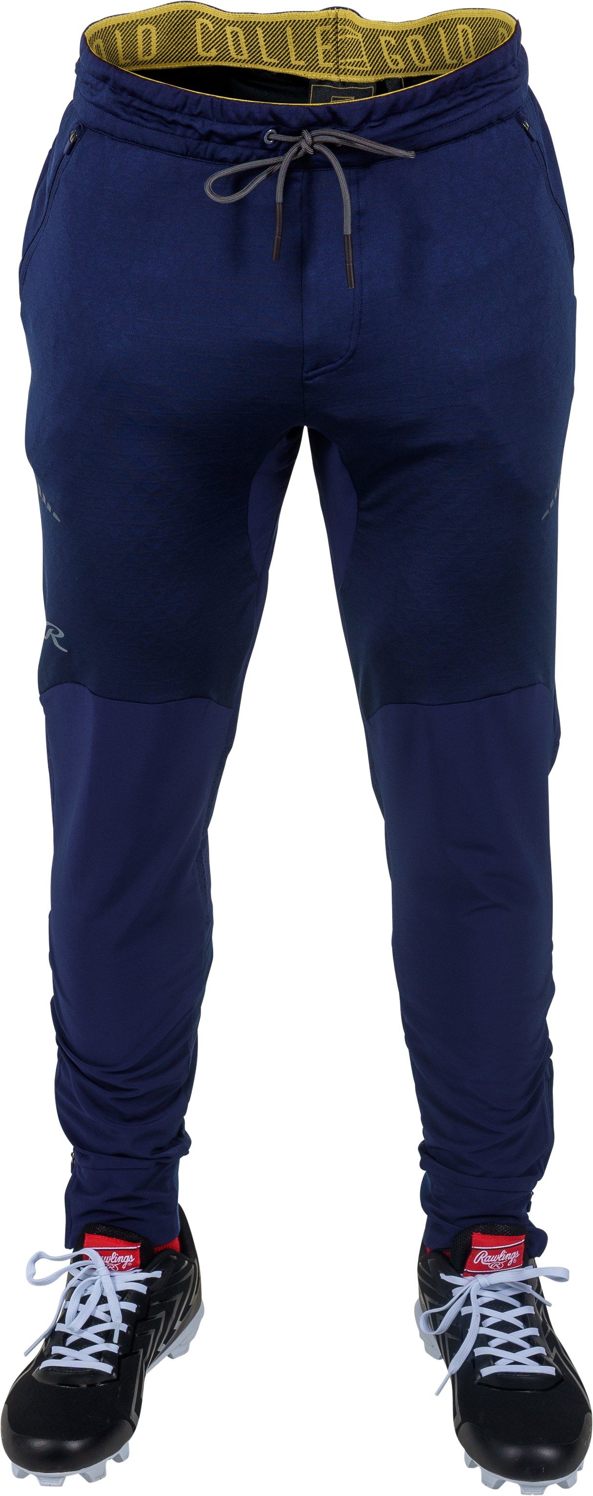 Rawlings Men's Gold Collection Zip Jogger Style Baseball Pant-1