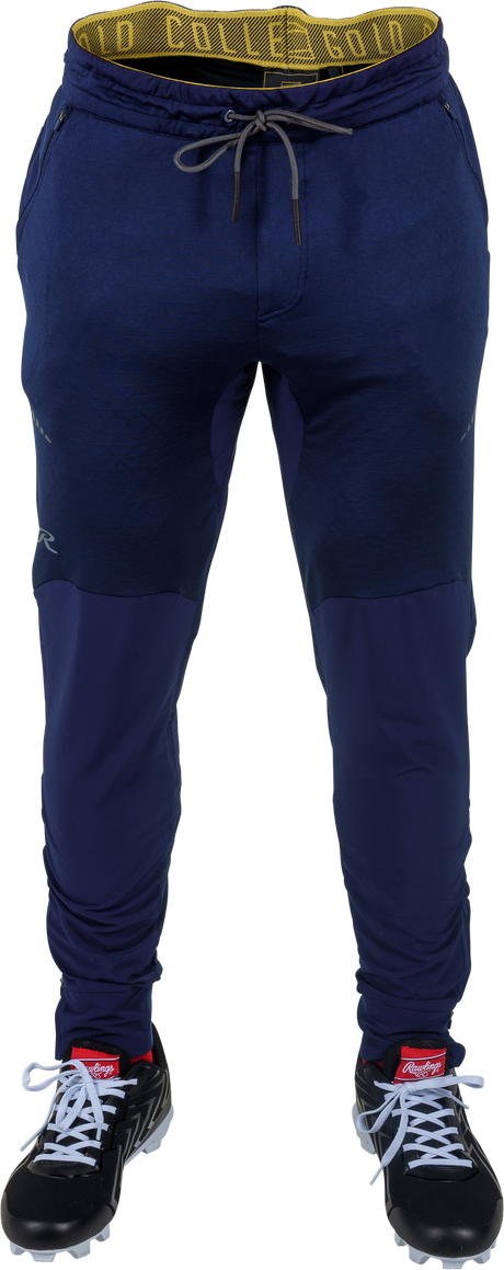 Rawlings Men's Gold Collection Zip Jogger Style Baseball Pant-1