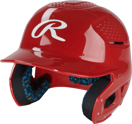 Rawlings Rx2 Clear Coat Baseball Batting Helmet-1