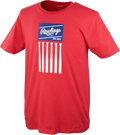 Rawlings Men's Rawlings Bat Flag T-shirt