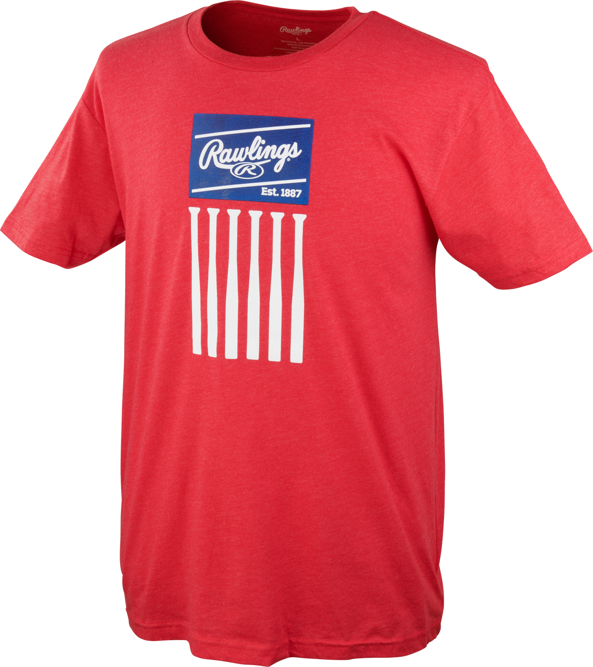 Rawlings Men's Rawlings Bat Flag T-shirt