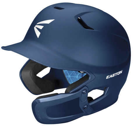 Easton Z5 2.0 Matte Solid Baseball Batting Helmet with Universal Jaw Guard