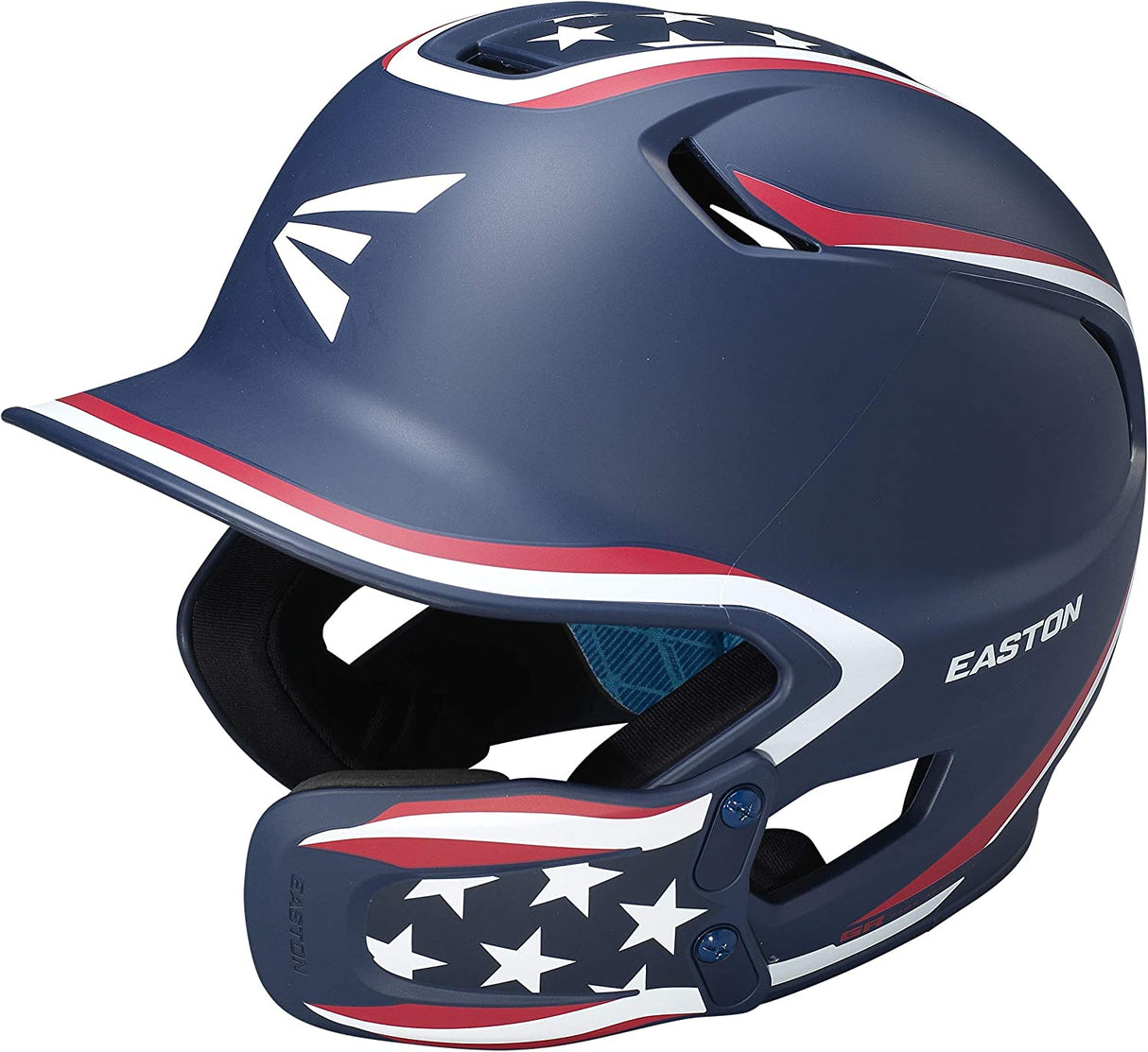 Easton Z5 2.0 Matte Solid Baseball Batting Helmet with Universal Jaw Guard