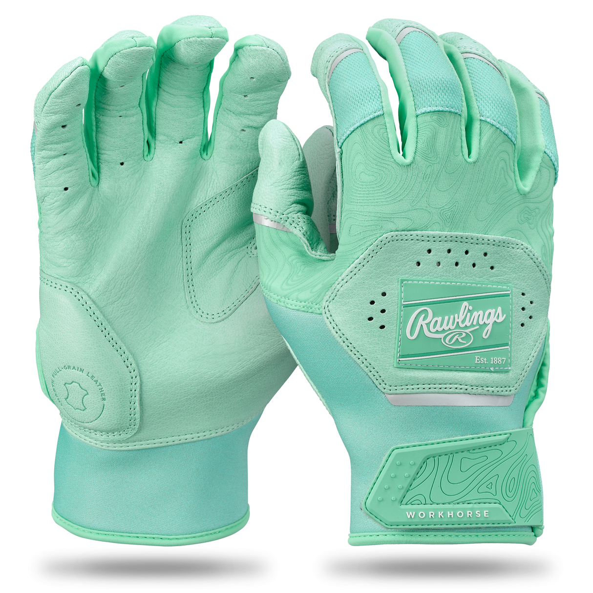 Rawlings Workhorse Baseball Batting Gloves-1