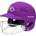 Rawlings Coolflo Highlighter Fastpitch Softball Batting Helmet