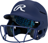 Rawlings Rx2 Softball Batting Helmet with Face Mask-1