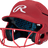 Rawlings Rx2 Softball Batting Helmet with Face Mask-1