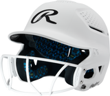 Rawlings Rx2 Softball Batting Helmet with Face Mask-1