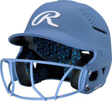 Rawlings Rx2 Softball Batting Helmet with Face Mask-1