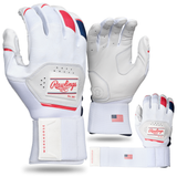 Rawlings Youth Workhorse Compression Strap Baseball Batting Gloves-1
