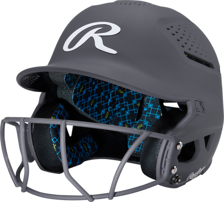 Rawlings Rx2 Softball Batting Helmet with Face Mask-1
