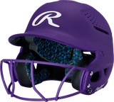 Rawlings Rx2 Softball Batting Helmet with Face Mask-1