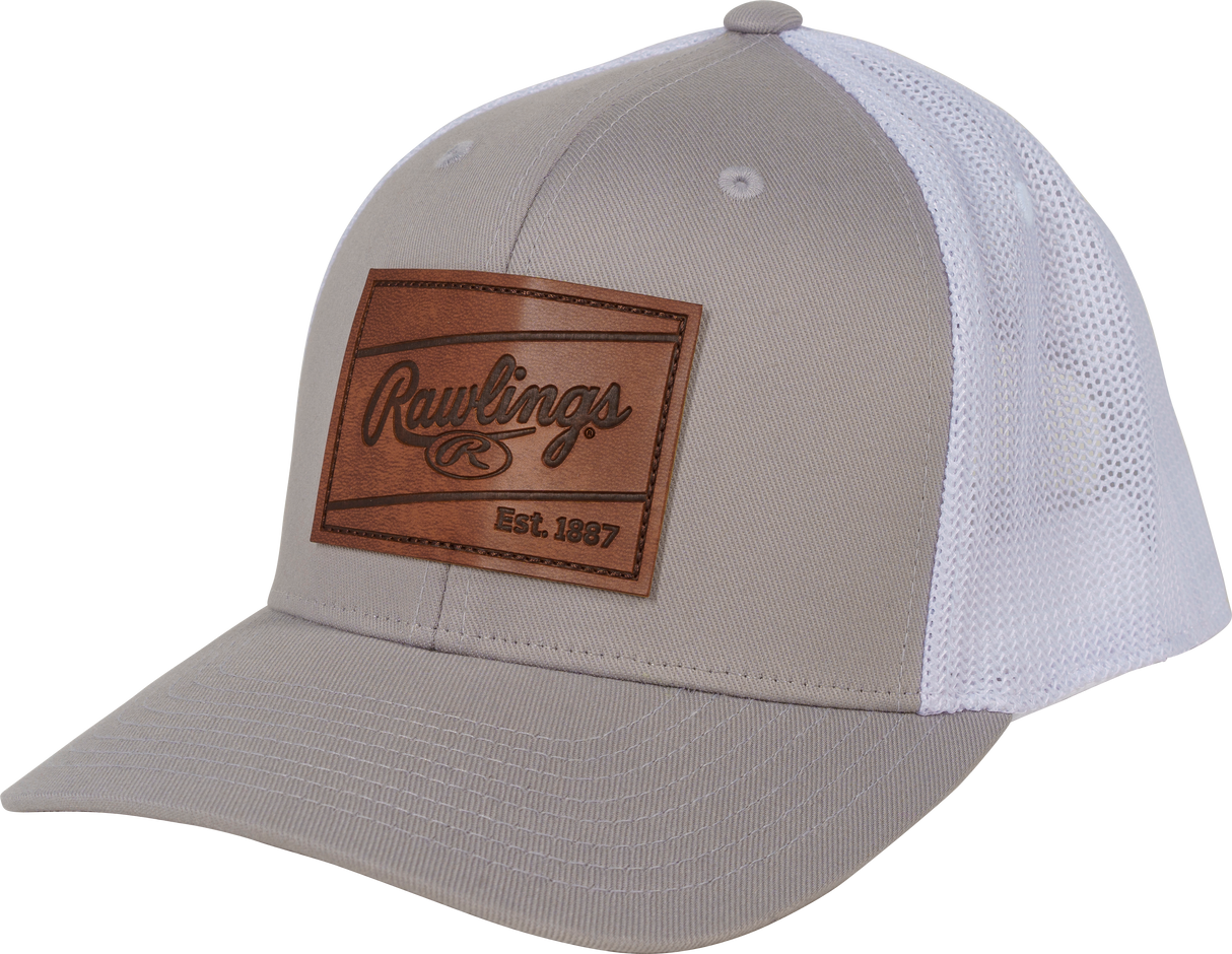 Rawlings Leather Patch Hat-1