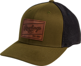 Rawlings Leather Patch Hat-1