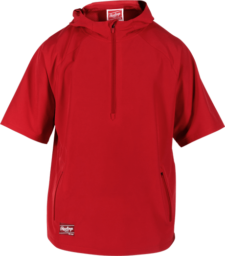 Rawlings Youth Colorsync Short Sleeve Hooded Jacket-1