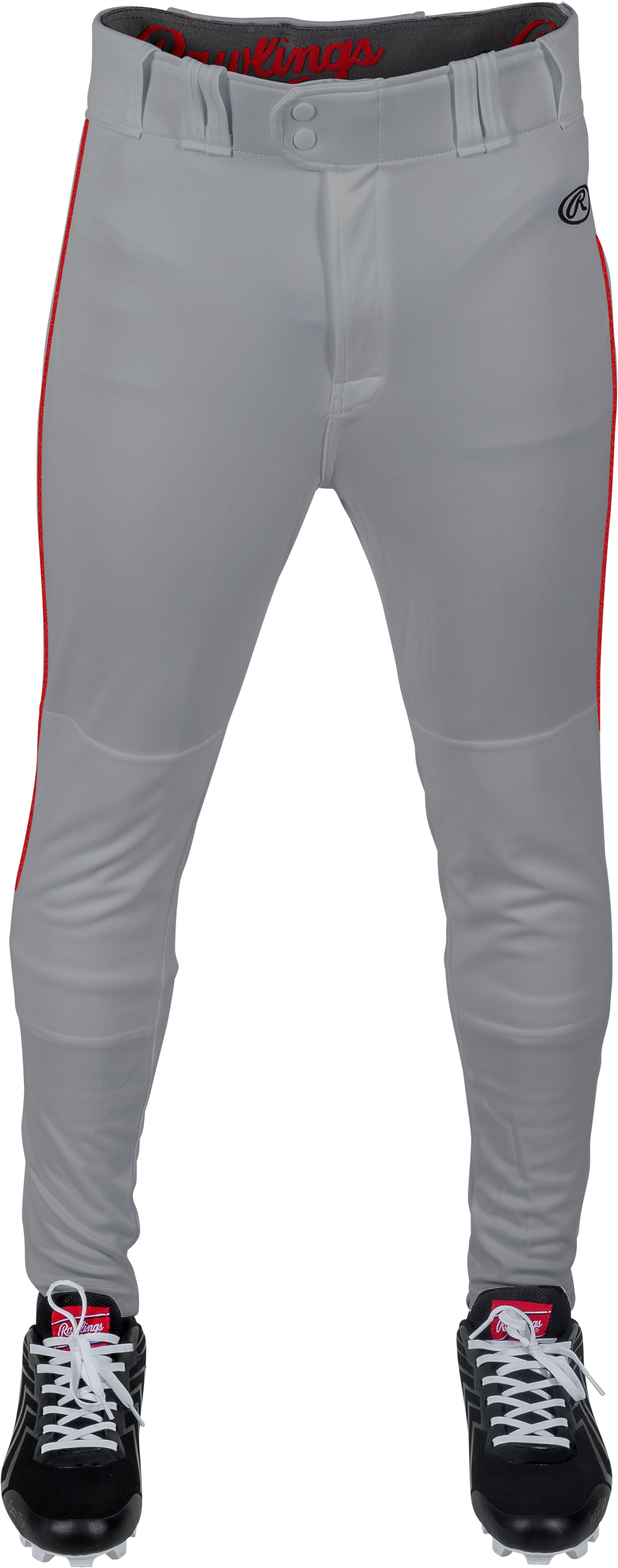 Rawlings Youth Baseball Launch Pant with Piping-1