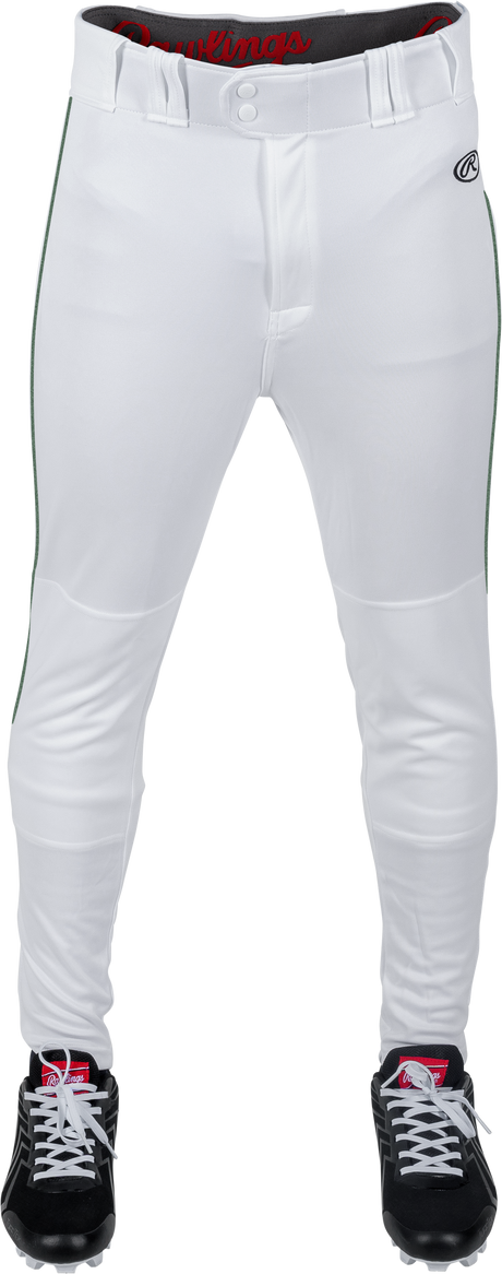 Rawlings Youth Baseball Launch Pant with Piping-1