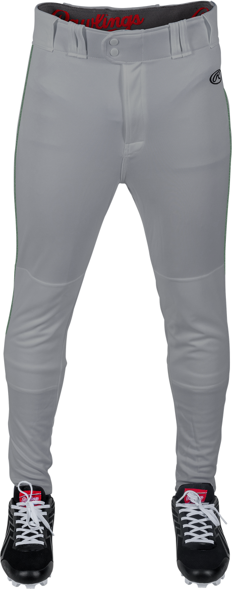 Rawlings Youth Baseball Launch Pant with Piping-1