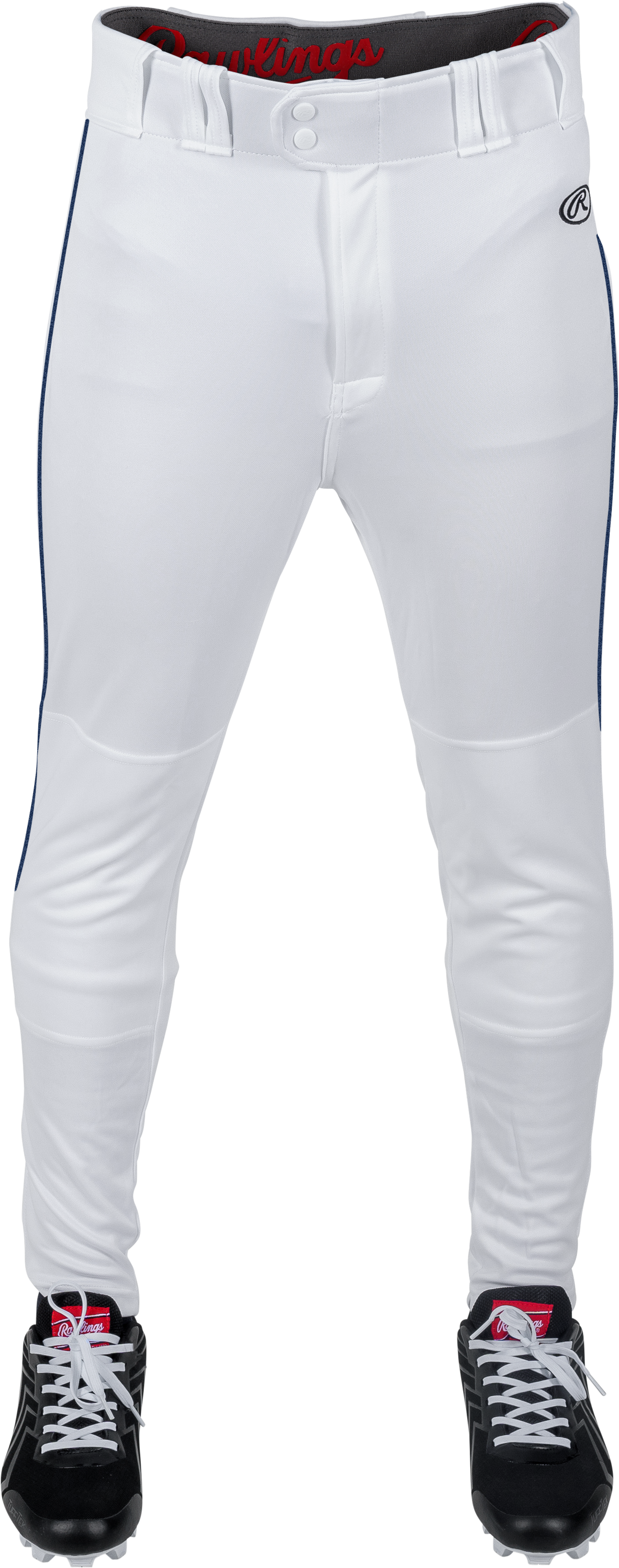 Rawlings Youth Baseball Launch Pant with Piping-1