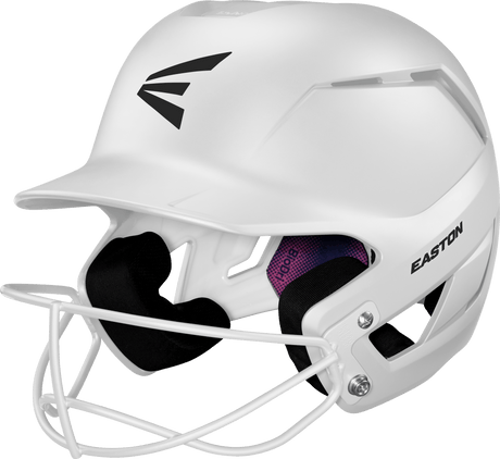 Easton Z50 Matte Softball Batting Helmet with Face Mask-1