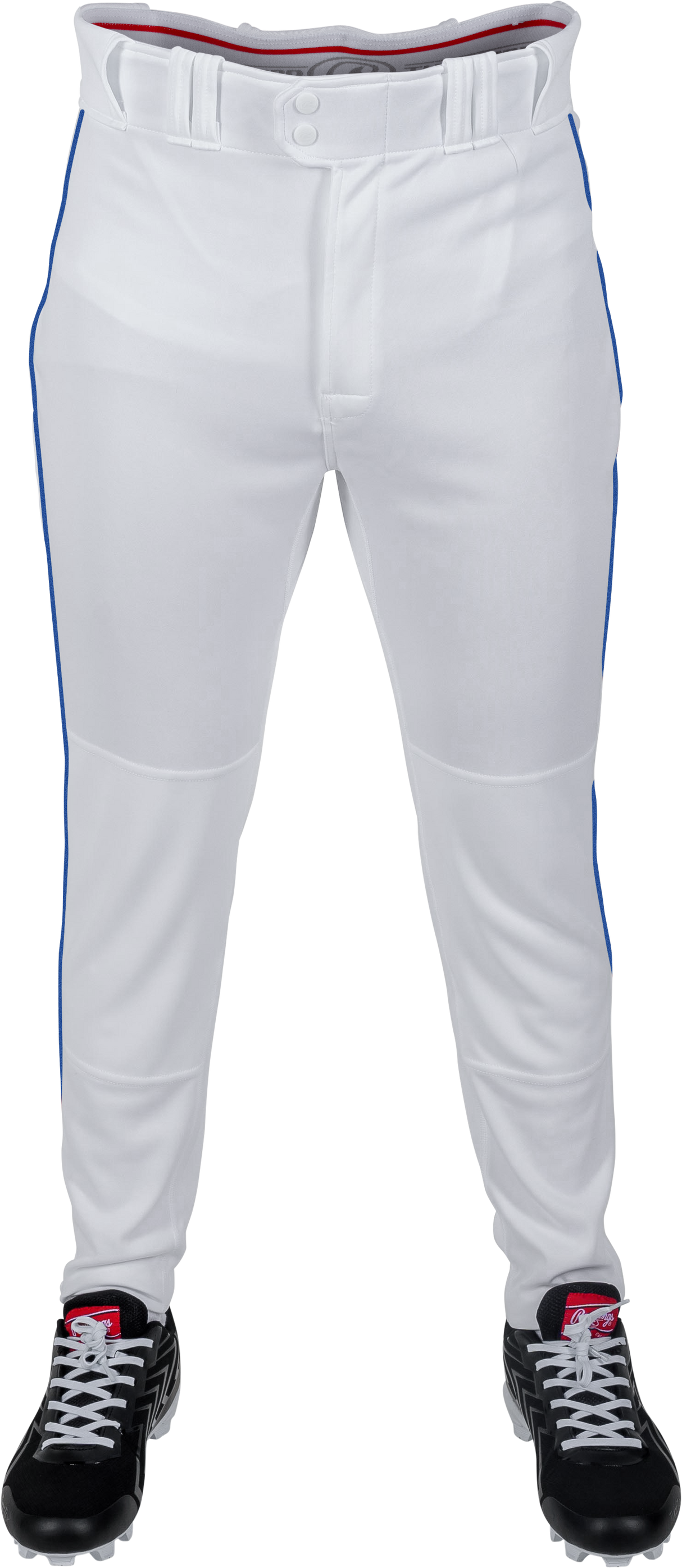 Rawlings Adult 150 Jogger Fit Baseball Pant with Piping-1