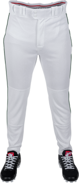 Rawlings Adult 150 Jogger Fit Baseball Pant with Piping-1