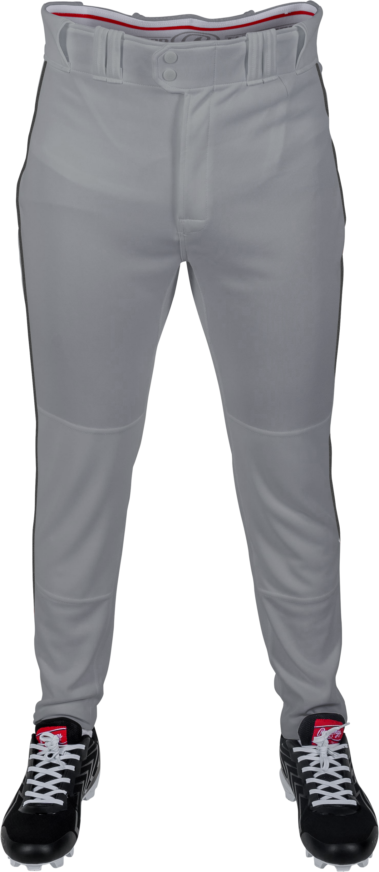 Rawlings Adult 150 Jogger Fit Baseball Pant with Piping-1