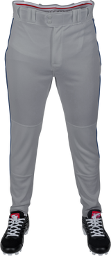 Rawlings Adult 150 Jogger Fit Baseball Pant with Piping-1
